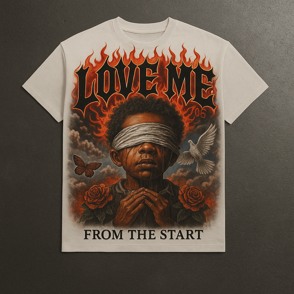 Love Me 706 From The Start Flame T-Shirt