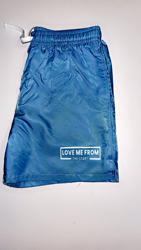 Love Me From The Start Shorts UNV Blue