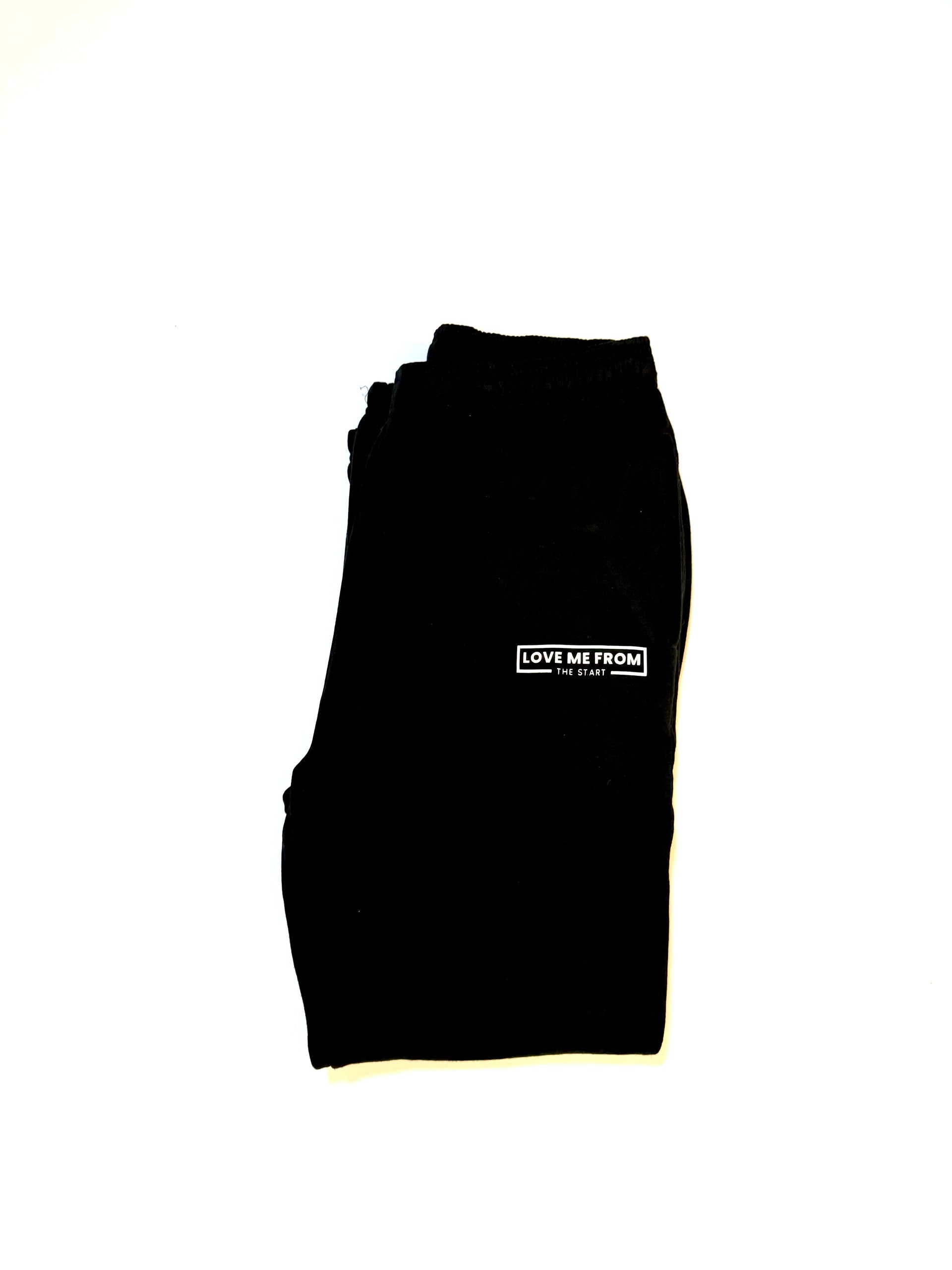 🔥 LOVE ME FROM THE START Sweatpants – Black Edition 🔥