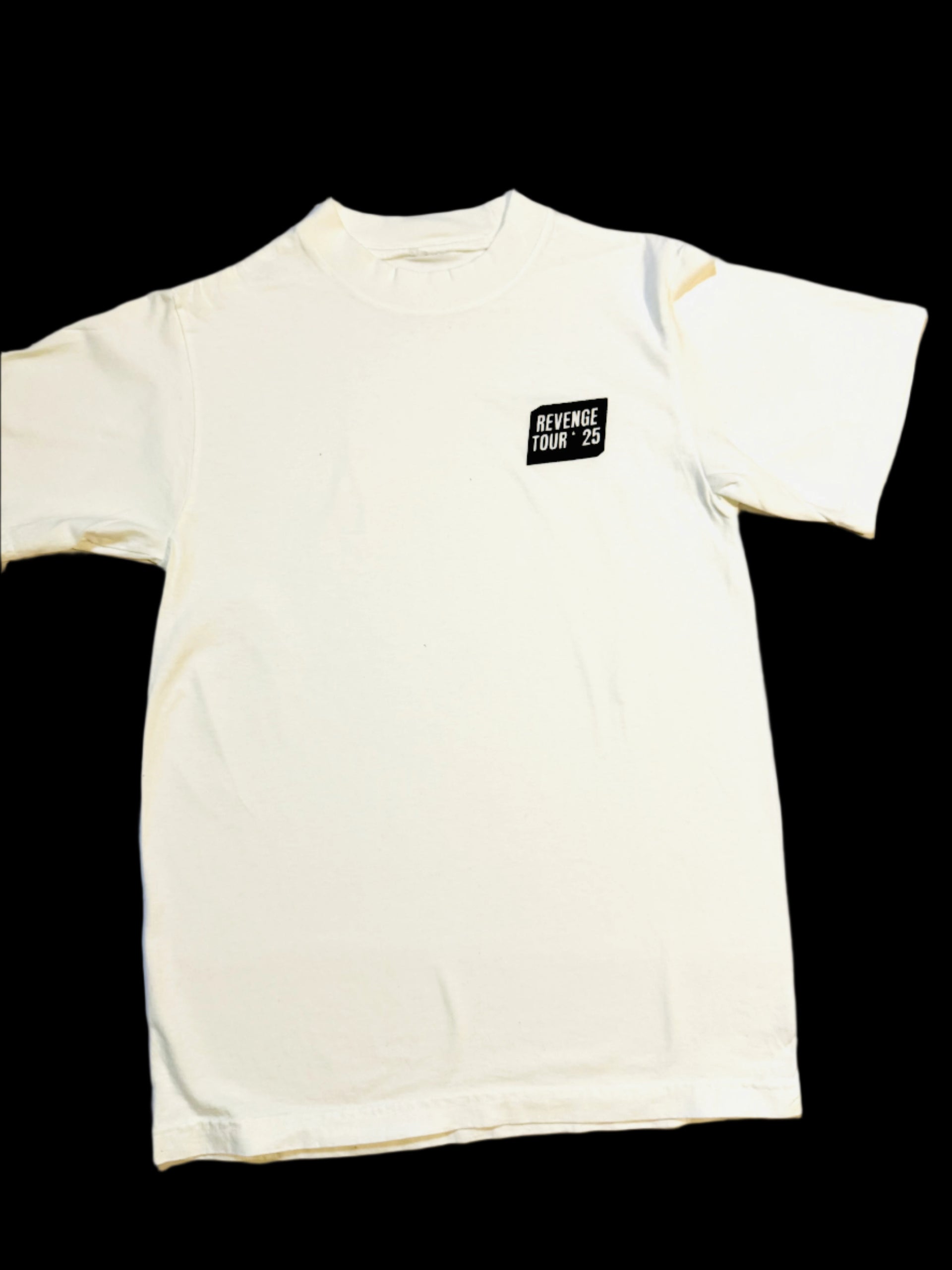 🔥 Revenge Tour ‘25 Tee – White Edition 🔥