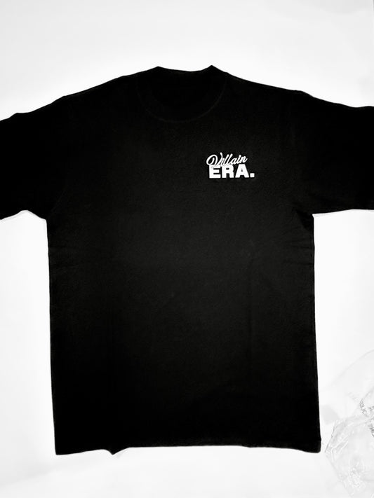🔥 VILLAIN ERA Tee – Black Edition 🔥